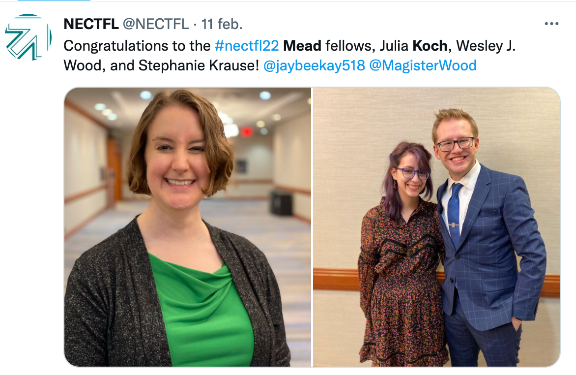 Language Mead Mead Leadership - The Fellowship of Language Educators of New Jersey